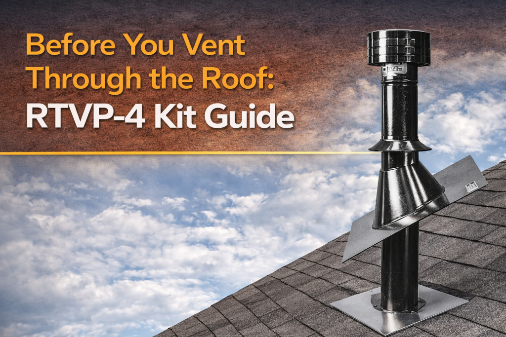 Before You Vent Through the Roof: RTVP-4 Kit Guide