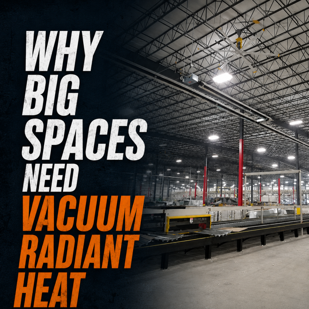 Why Big Spaces Need Vacuum Radiant Heat