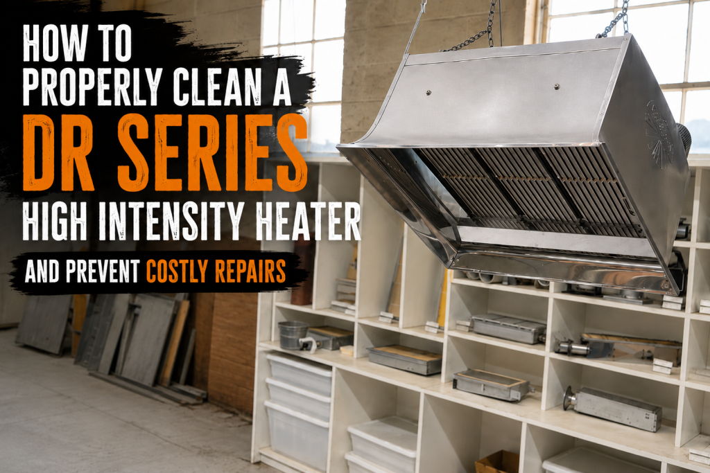 How to Properly Clean a DR Series High Intensity Heater and Prevent Costly Repairs