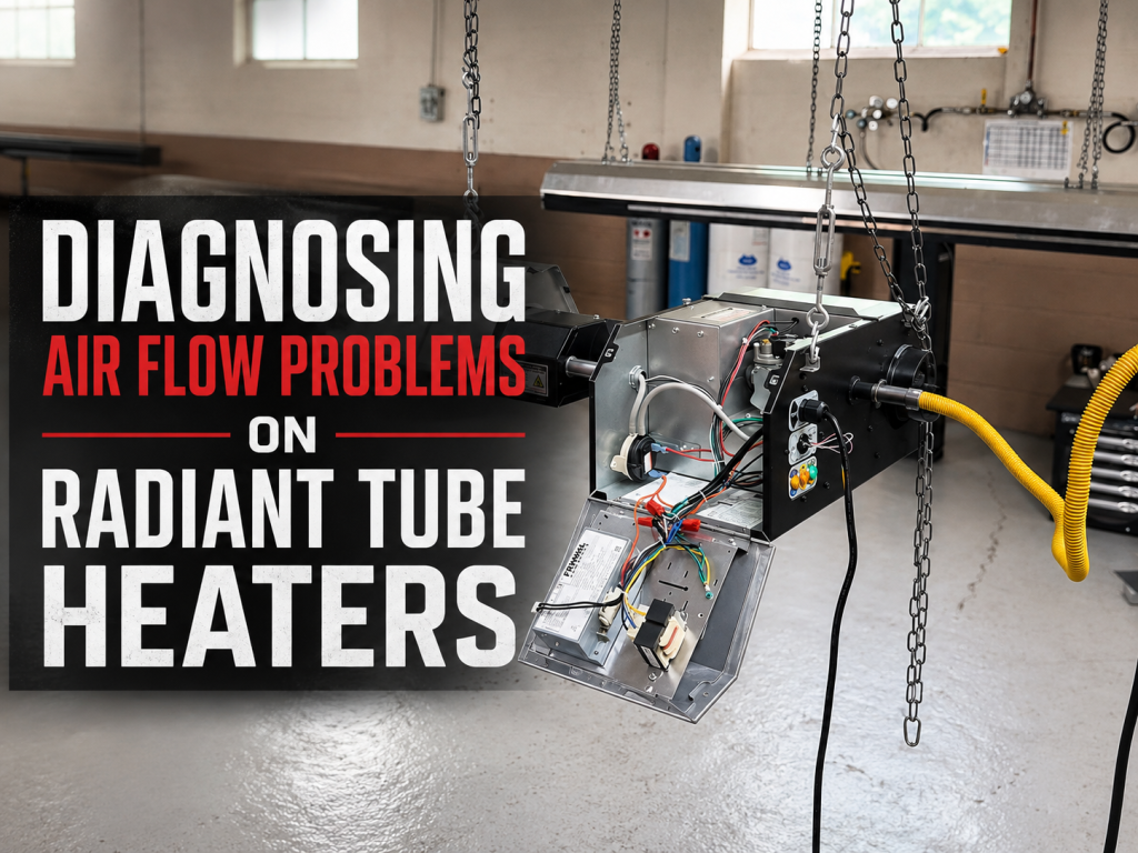 Diagnosing Air Flow Problems on Radiant Tube Heaters