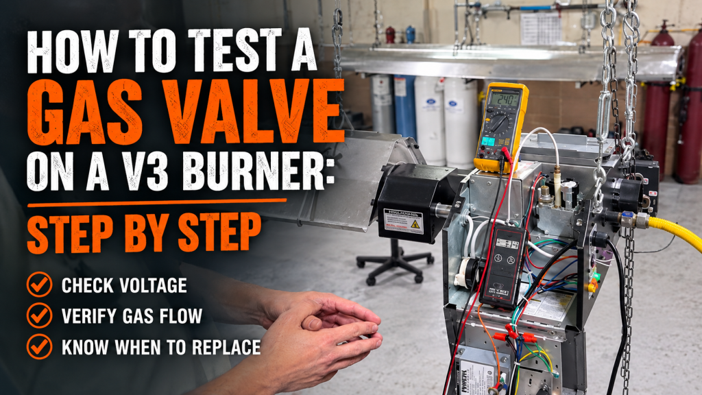 How to Test a Gas Valve on a V3 Burner: Step by Step