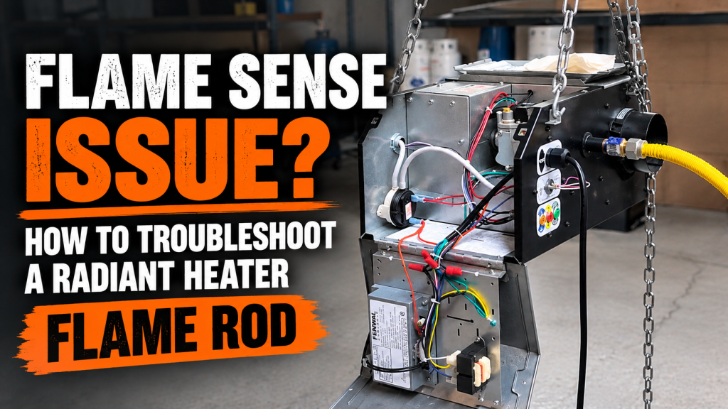Flame Sense Issue? How to Troubleshoot a Radiant Heater Flame Rod